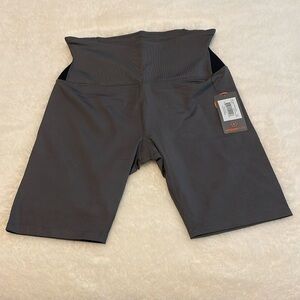 COPPER LIFE Back Support Bike Shorts, Women’s Large, Gray